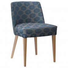 Daisy Side Chair C674. Clear Natural Or Stain. Any Fabric